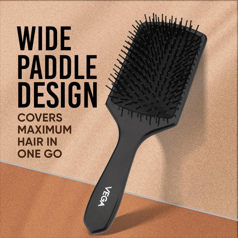 Vega Premium Collection Hair Brush - Black - Image 3
